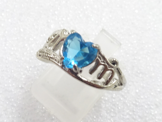 COLORED STONE FASHION RING / JP SIZE 15.5